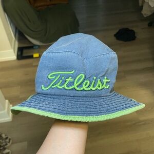 Titleist Green and Navy Bucket Hat